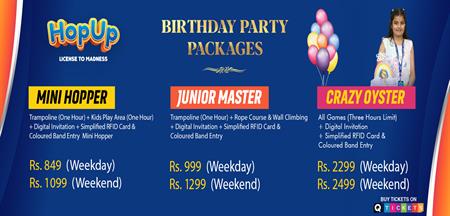 Birthday Party packages